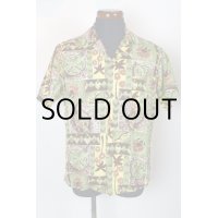 50'S "The kahala" VINTAGE S/S COTTON ALOHA SHIRTS