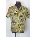 画像1: 50'S "The kahala" VINTAGE S/S COTTON ALOHA SHIRTS (1)