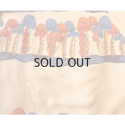 画像4: 50'S "kAHANAMOKU" VINTAGE S/S RAYON ALOHA SHIRTS