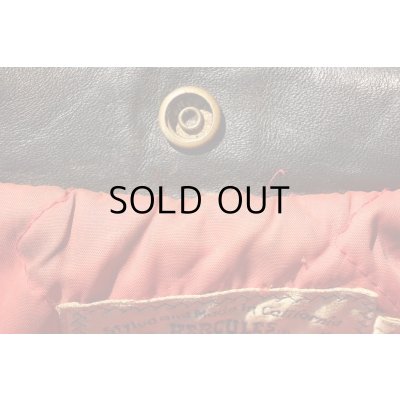 画像16: 50'S "HERCULES" VINTAGE LEATHER JKT/SIZE:40