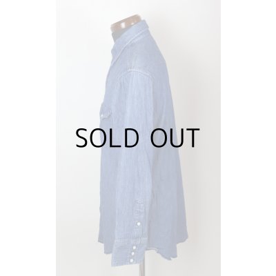 画像7: 80'S"MAVERICK"VINTAGE DENIM WESTERN SHIRTS/SIZE:16-32