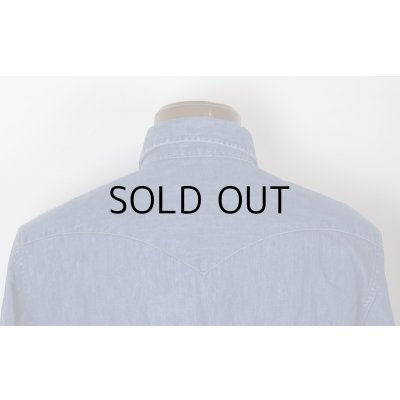 画像9: 80'S"MAVERICK"VINTAGE DENIM WESTERN SHIRTS/SIZE:16-32