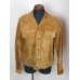 画像1: 60'S〜"LEVI'S" VINTAGE SUEDE TRUCKER JKT (1)