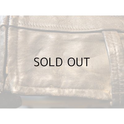 画像13: 50'S "HERCULES" VINTAGE LEATHER JKT/SIZE:40