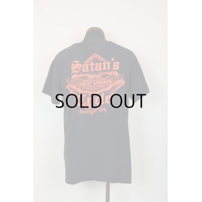 画像1: 70~80'S "Satan's Cycle" VINTAGE HARLEY-DAVIDSON T-SHIRTS/SIZE:XL