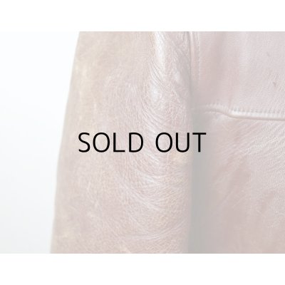 画像14: 50'S "WINDWARD" VINTAGE LEATHER CAR COAT