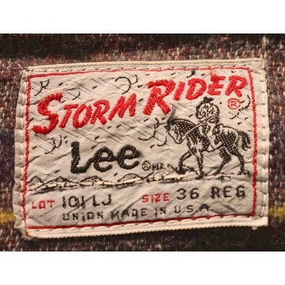 画像2: 60'S "Lee 101LJ STORM RIDER" VINTAGE DENIM JKT/SIZE:36