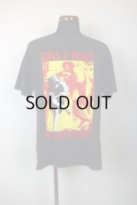 90'S "GUNS N' ROSES" VINTAGE TOUR T-SHIRTS/SIZE:L