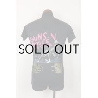 80'S "GUNS N' ROSES" VINTAGE TOUR T-SHIRTS/SIZE:S