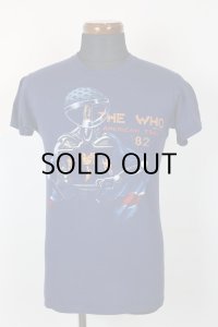 80'S  "THE WHO" VINTAGE TOUR T-SHIRTS/SIZE:M