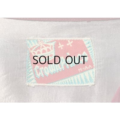 画像4: 50'S "Crown Prince" VINTAGE L/S RAYON SHIRTS