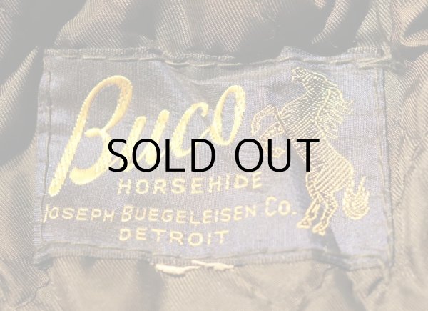 画像2: 50'S "Buco J-14" VINTAGE RIDERS JKT (2)