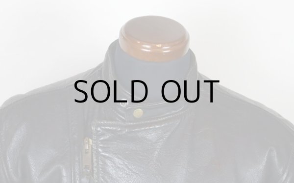 画像4: 60〜70'S "Langlitz Leathers -COSSACK COLUMBIA"VINTAGE RIDERS JKT (4)