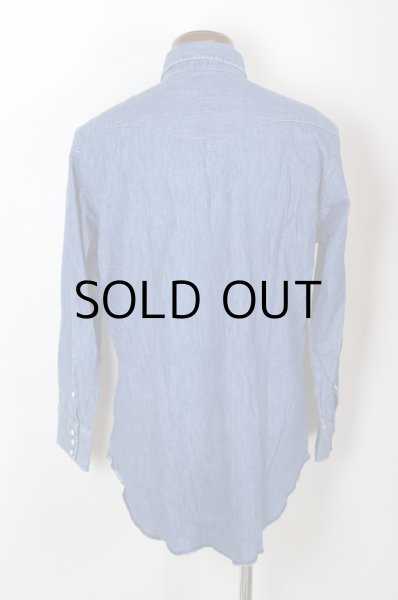 画像8: 80'S"MAVERICK"VINTAGE DENIM WESTERN SHIRTS/SIZE:16-32 (8)