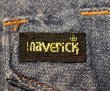 画像4: 80'S"MAVERICK"VINTAGE DENIM WESTERN SHIRTS/SIZE:16-32 (4)