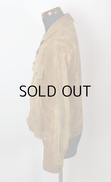 画像6: 60'S〜"LEVI'S" VINTAGE SUEDE TRUCKER JKT (6)