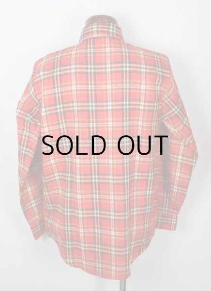 画像8: NEW OLD STOCK! 70'S "5 BROTHER"VINTAGE FLANNEL SHIRTS/ SIZE:15 (8)
