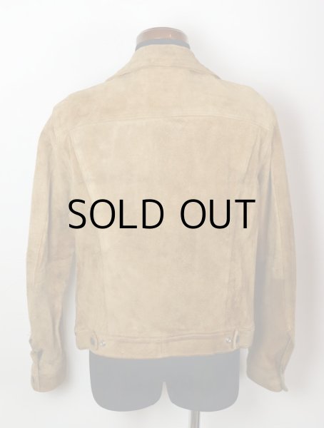 画像8: 60'S〜"LEVI'S" VINTAGE SUEDE TRUCKER JKT (8)