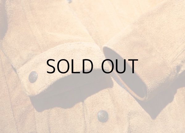 画像7: 60'S〜"LEVI'S" VINTAGE SUEDE TRUCKER JKT (7)