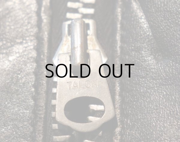 画像9: 50'S "HERCULES" VINTAGE LEATHER JKT (9)