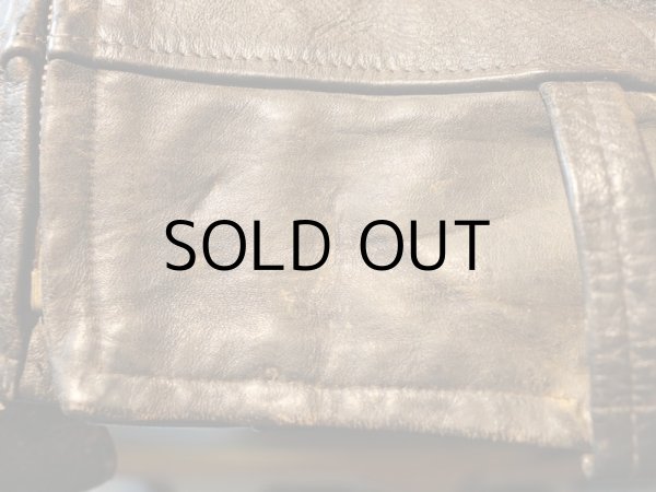 画像13: 50'S "HERCULES" VINTAGE LEATHER JKT/SIZE:40 (13)