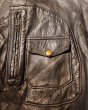 画像6: 50'S "HERCULES" VINTAGE LEATHER JKT/SIZE:40 (6)