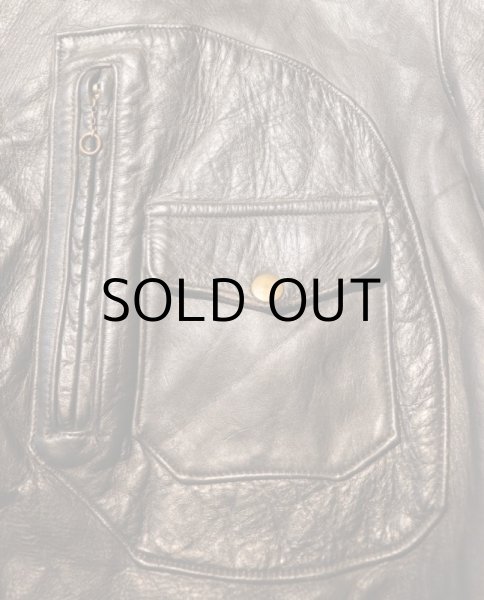 画像6: 50'S "HERCULES" VINTAGE LEATHER JKT/SIZE:40 (6)