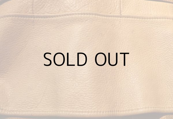 画像11: 30'S "UNKNOWN" VINTAGE DEERSKIN JKT (11)