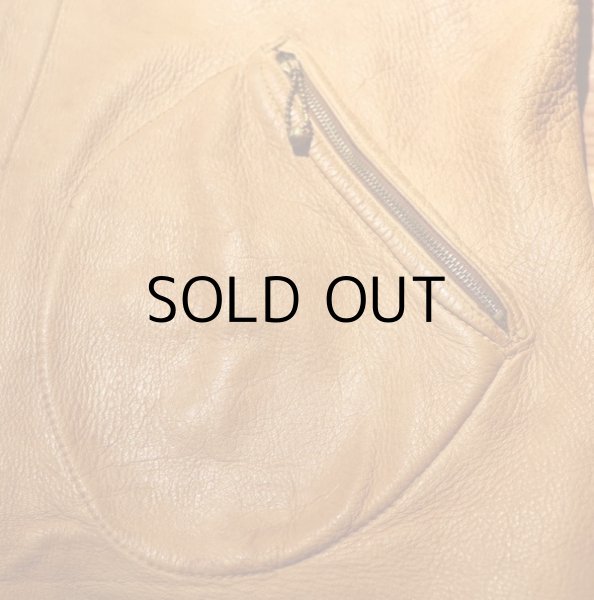 画像4: 30'S "UNKNOWN" VINTAGE DEERSKIN JKT (4)