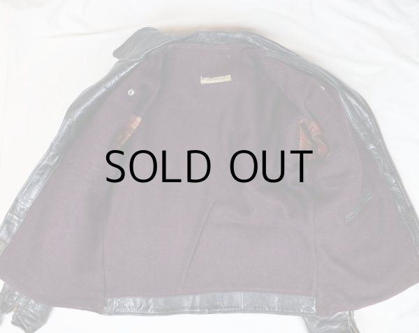 画像12: 40S HORSEHIDE LEATHER JACKET (12)