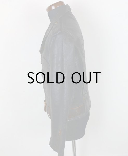 画像2: 50'S "HERCULES" VINTAGE LEATHER JKT/SIZE:40 (2)