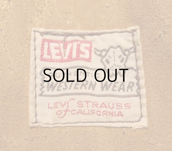 画像4: 50'S~ "LEVI'S SHORTHORN" SUEDE RANCH JKT (4)
