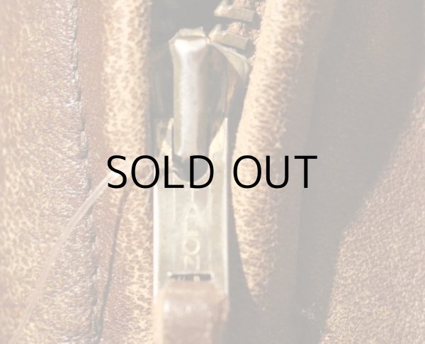 画像4: 50'S "WINDWARD" VINTAGE LEATHER CAR COAT (4)