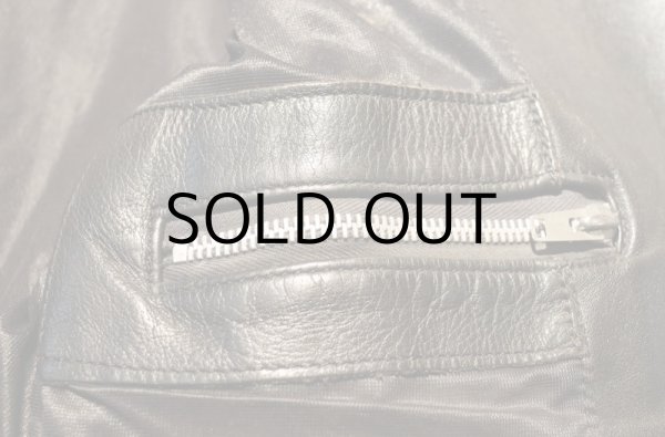 画像13: 70'S "Lewis Leathers GT MONZA" VINTAGE RIDERS JKT / SIZE:36 (13)