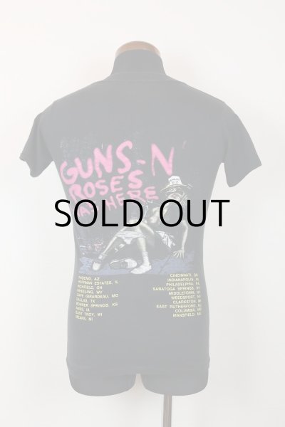 画像1: 80'S "GUNS N' ROSES" VINTAGE TOUR T-SHIRTS/SIZE:S (1)