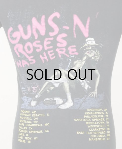 画像2: 80'S "GUNS N' ROSES" VINTAGE TOUR T-SHIRTS/SIZE:S (2)