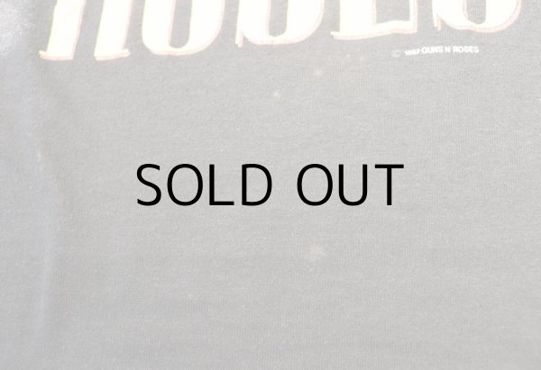 画像7: 80'S "GUNS N' ROSES" VINTAGE TOUR T-SHIRTS/SIZE:S (7)