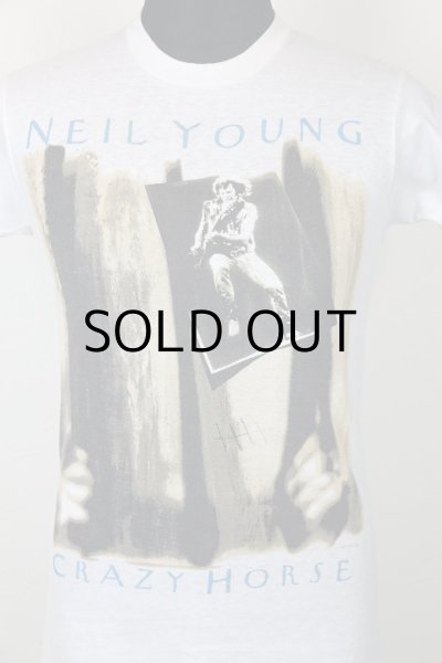 画像2: 80'S "NEIL YOUNG & CRAZY HORSE" VINTAGE TOUR T-SHIRTS/SIZE:M (2)