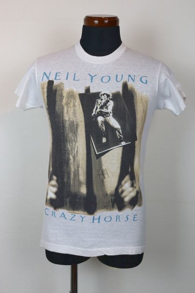 画像1: 80'S "NEIL YOUNG & CRAZY HORSE" VINTAGE TOUR T-SHIRTS/SIZE:M (1)