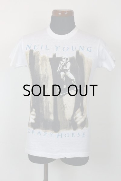 画像1: 80'S "NEIL YOUNG & CRAZY HORSE" VINTAGE TOUR T-SHIRTS/SIZE:M (1)