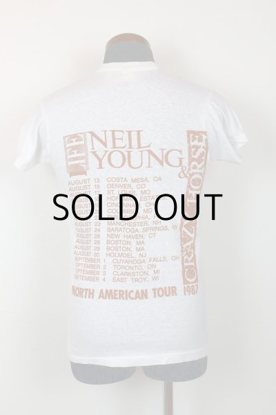 画像5: 80'S "NEIL YOUNG & CRAZY HORSE" VINTAGE TOUR T-SHIRTS/SIZE:M (5)