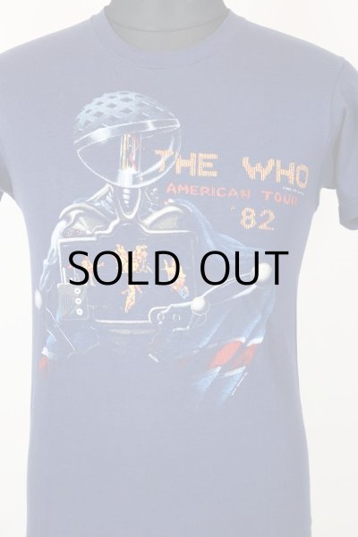 画像2: 80'S  "THE WHO" VINTAGE TOUR T-SHIRTS/SIZE:M (2)