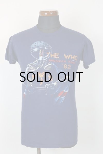 画像1: 80'S  "THE WHO" VINTAGE TOUR T-SHIRTS/SIZE:M (1)