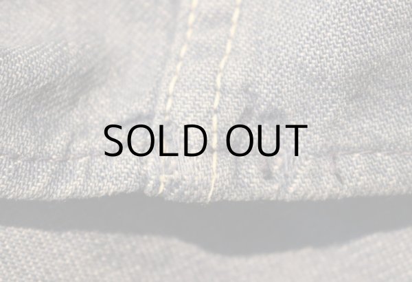 画像8: 50'S~  "ROEBUCKS" VINTAGE DENIM WESTERN SHIRTS (8)