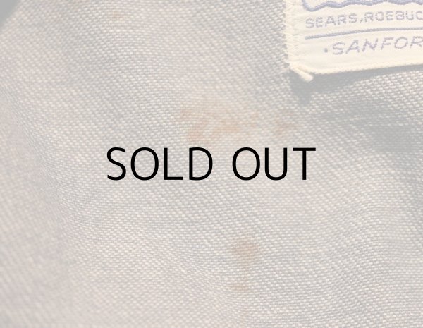 画像5: 50'S~  "ROEBUCKS" VINTAGE DENIM WESTERN SHIRTS (5)