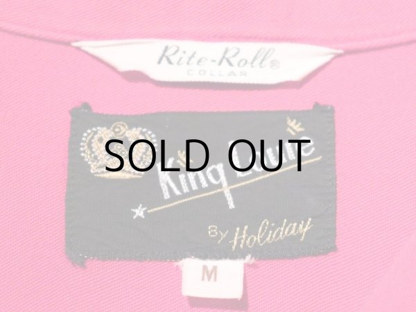 画像5: 50'S "King Louie" VINTAGE RAYON BOWLING SHIRTS/SIZE:M (5)